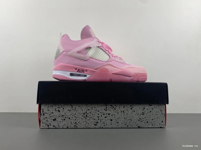 Rep MAX 4 PINK OFF-WHITE JORDAN X 0626